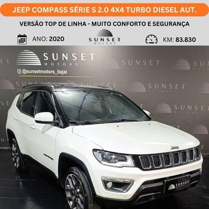 JEEP COMPASS 2.0 16V DIESEL S 4X4 AUTOMÁTICO